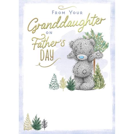 From Your Granddaughter Me to You Bear Father's Day Card £1.79